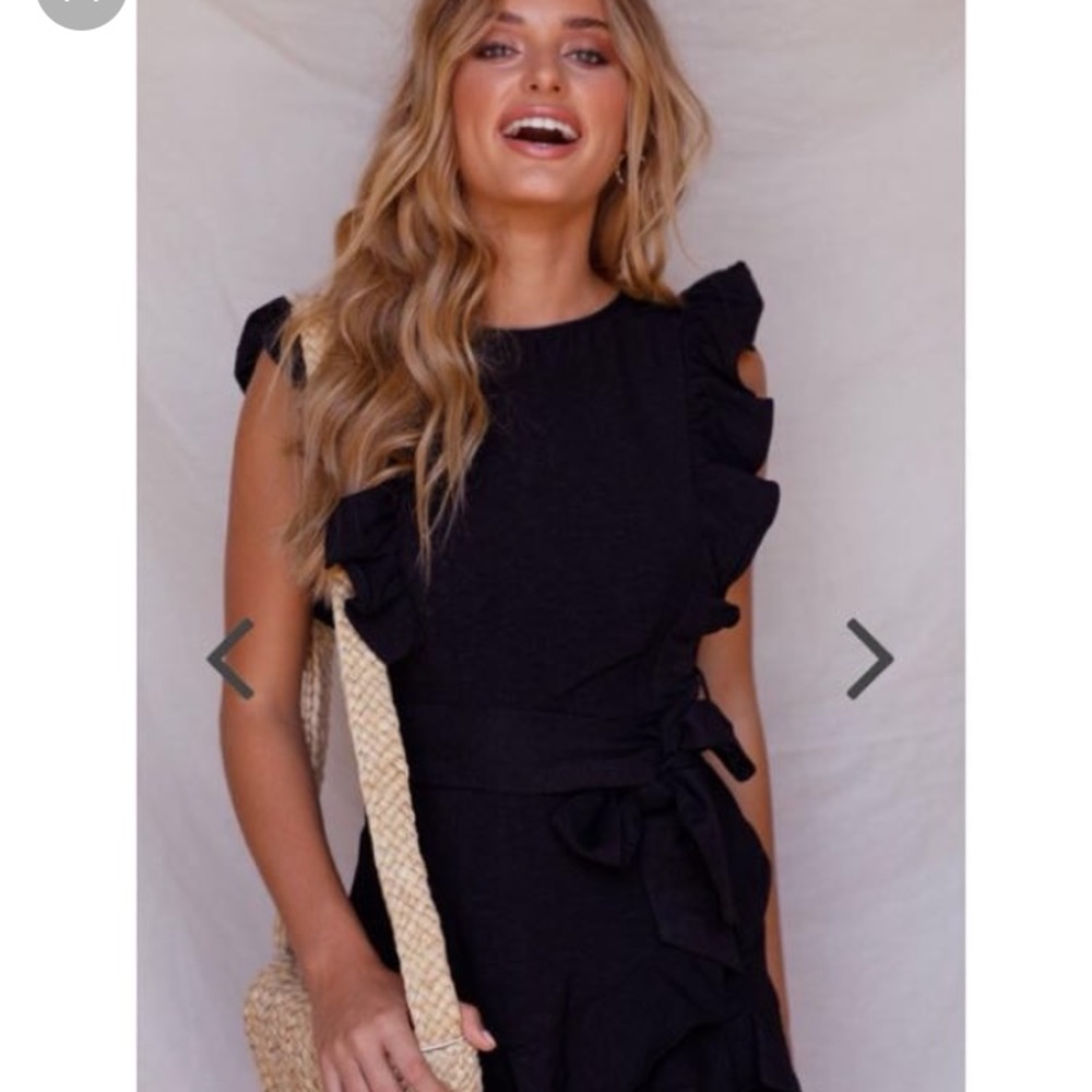 Black playsuit Australian Label with Tag
